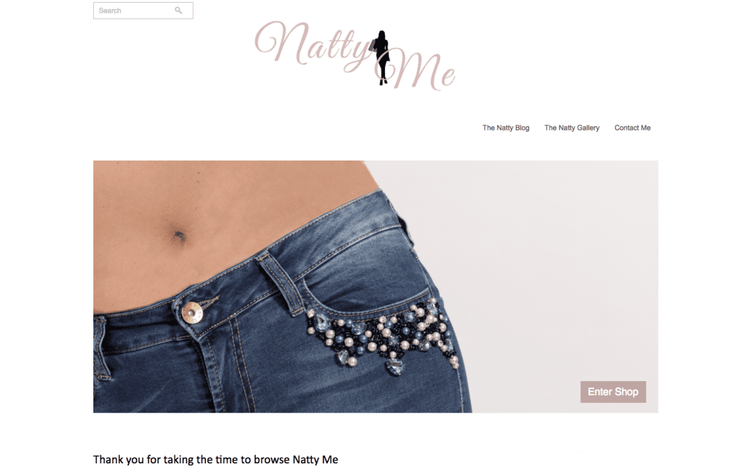 Commercial photography for Natty Me in Manchester