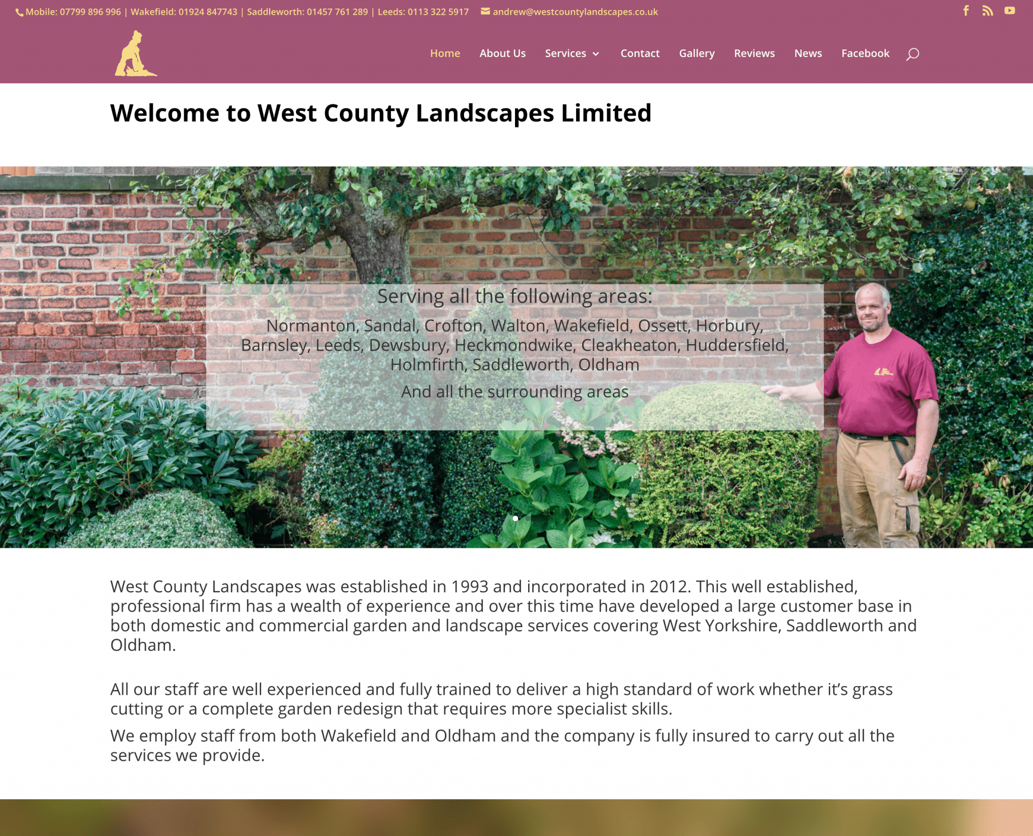 Commercial photography for West County Landscapes in Yorkshire