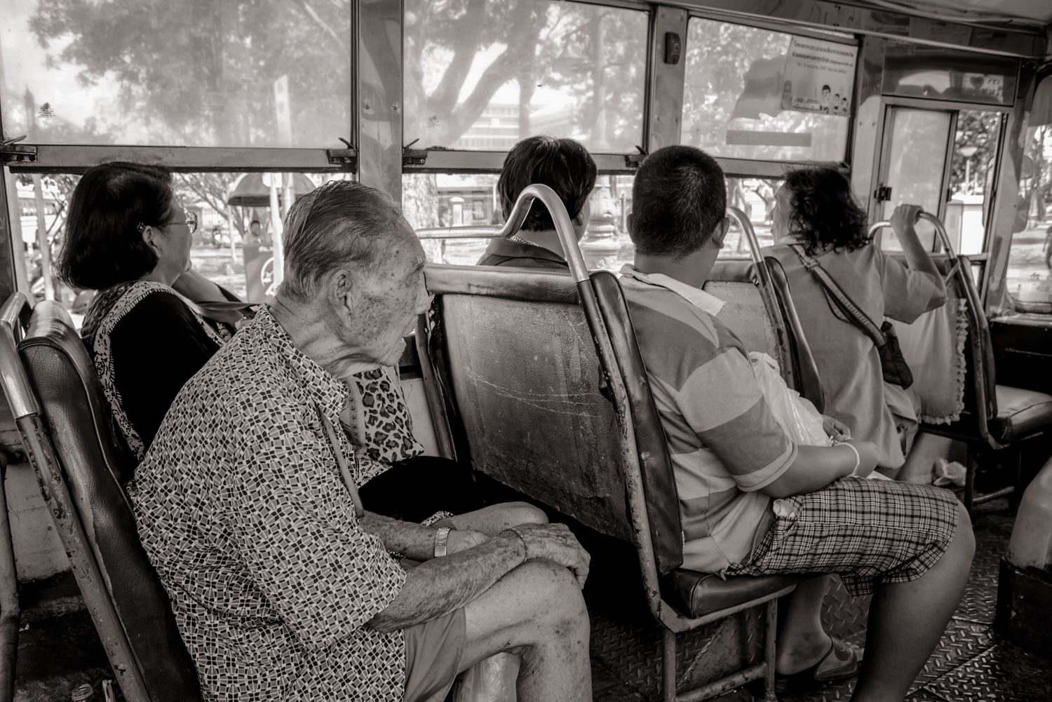 bus passengers documentary photography stuart coleman